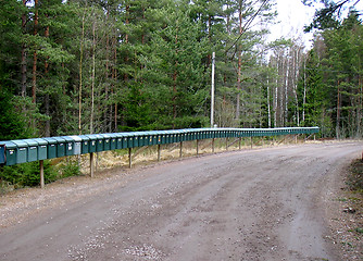 Image showing mail boxes