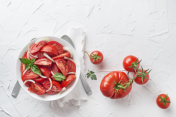 Image showing Tomato salad