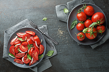 Image showing Tomato salad