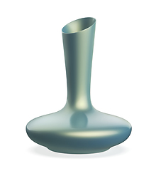 Image showing Shiny ceramic vase