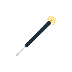 Image showing Electricity test screwdriver icon