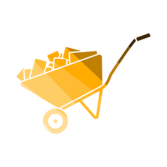 Image showing Icon Of Construction Cart