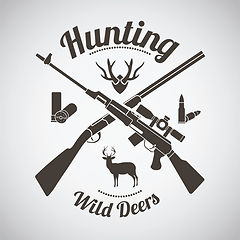 Image showing Hunting Emblem