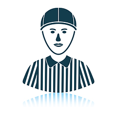 Image showing American football referee icon