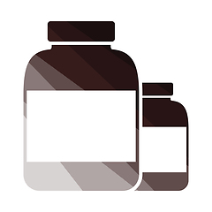 Image showing Pills container icon