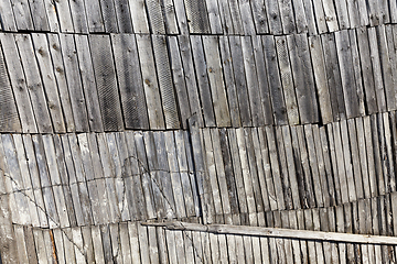 Image showing old weathered boards