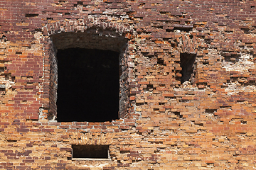 Image showing old brick wall