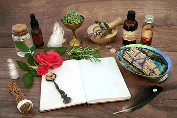 Image showing Ingredients for Purification Ceremony and Love Potion 