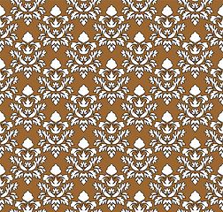 Image showing Damask Seamless Outline Pattern