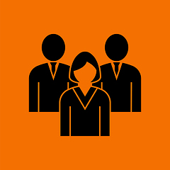 Image showing Corporate Team Icon