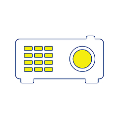 Image showing Video projector icon