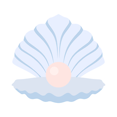 Image showing Open Seashell Icon