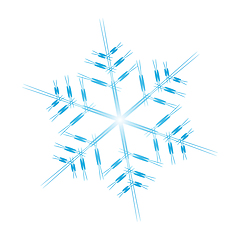 Image showing Snowflake ornate