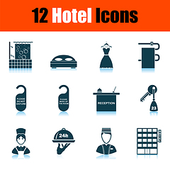 Image showing Hotel Icon Set