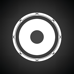 Image showing Loudspeaker  icon