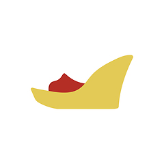 Image showing Platform shoe icon