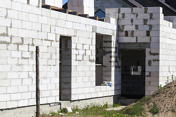 Image showing The first floor built