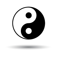 Image showing Yin And Yang Icon