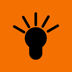 Image showing Idea Lamp Icon