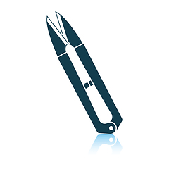 Image showing Seam ripper icon