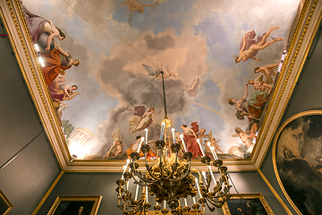 Image showing interiors of Palazzo Pitti, Florence, Italy