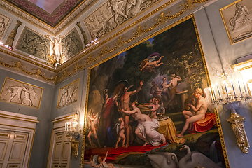 Image showing interiors of Palazzo Pitti, Florence, Italy