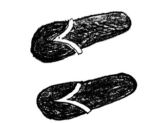 Image showing sandals