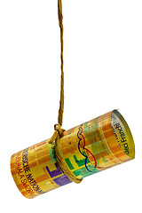 Image showing Dangling Swiss Franc