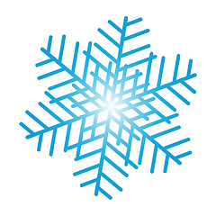 Image showing Snowflake ornate