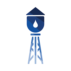 Image showing Water tower icon