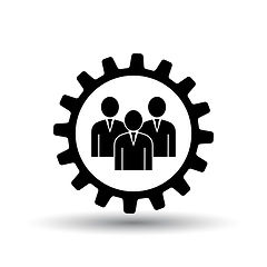 Image showing Teamwork Icon