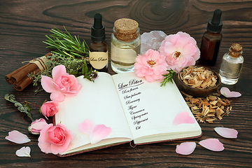 Image showing Love Potion Recipe Ingredients