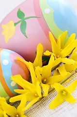 Image showing Easter eggs