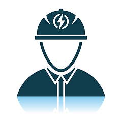 Image showing Electric Engineer Icon
