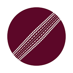 Image showing Cricket ball icon