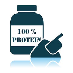 Image showing Protein Conteiner Icon