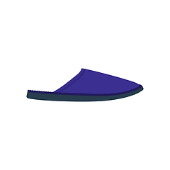 Image showing Man home slipper icon