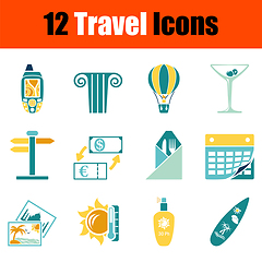 Image showing Travel Icon Set