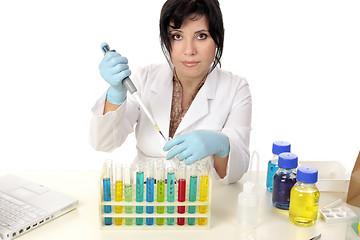 Image showing Scientist in laboratory