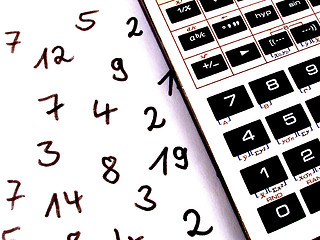 Image showing calculator