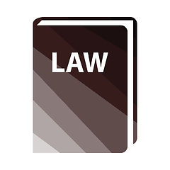 Image showing Law book icon