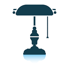 Image showing Writer\'s lamp icon