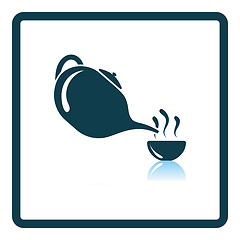 Image showing SPA Tea Pot With Cup Icon