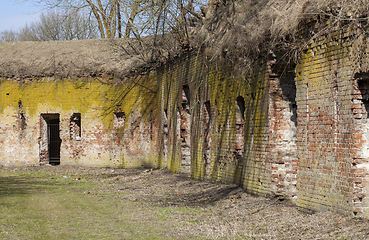 Image showing ruins of an old abandoned structure