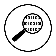 Image showing Data Analysing Icon