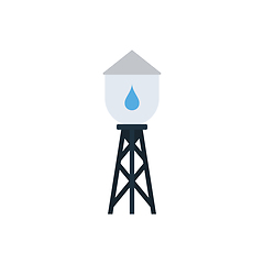 Image showing Water tower icon