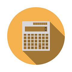 Image showing Statistical calculator icon