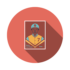 Image showing Baseball Card Icon