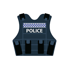 Image showing Police vest icon