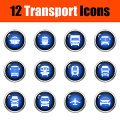 Image showing Transport Icon Set